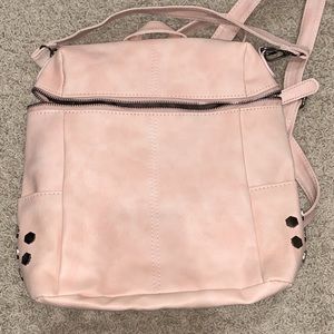 Pink backpack